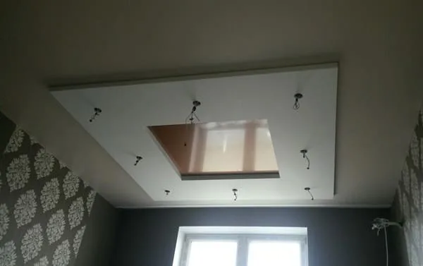 Технология установки натяжного потолка