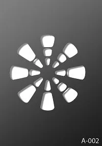 вариант рисунка резного потолка