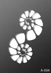 вариант рисунка резного потолка