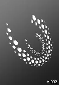 вариант рисунка резного потолка