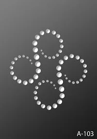 вариант рисунка резного потолка