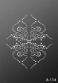 вариант рисунка резного потолка