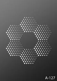 вариант рисунка резного потолка