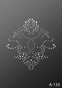 вариант рисунка резного потолка