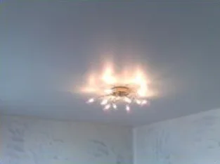 Сатиновые натяжные потолки